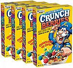4-Pack 13-oz Cap'n Crunch (Crunchberries) $5