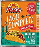 6-pack Pace Taco Complete Mild Original13.5 oz $5 (Prime required)