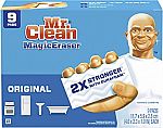 9-Ct Mr. Clean Magic Eraser Cleaning Pads w/ Durafoam (Original) $4.55