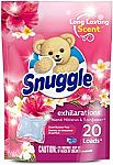 20-Ct Snuggle Exhilarations Wash Laundry Scent Booster (Island Hibiscus and Rainflower) $2.90
