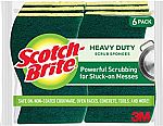 6-Ct Scotch-Brite Heavy Duty Scrub Sponges $3.45 and more