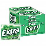 10-Pack 15-Count Extra Sugar-free Chewing Gum (Spearmint) $4.80