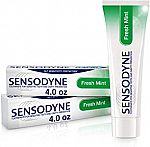 2 x 2-Pack 4-Oz Sensodyne Fresh Mint Toothpaste $11.90