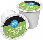 100 Ct. Happy Belly Decaf Light Roast Coffee Pods $18.11