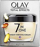 Olay Total Effects 7 in 1 Night, 1.7 oz $10.85 (YMMV)