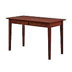 Atlantic Furniture 48" Rectangular Desk with Solid Wood (Walnut) $152 + Free Shipping