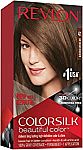Revlon Colorsilk Beautiful Color Permanent Hair Color: Medium Brown $1.55, Black $2