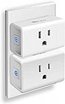 2-pack Kasa Smart Plug Ultra Mini 15A (EP10P2) $10.99