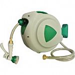 Water Hose Reel With Nozzle, 32 ft $20 (YMMV)