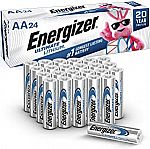 24-pack Energizer AA Ultimate Lithium Batteries $20