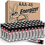 48-Ct Energizer MAX AAA Batteries $15.37