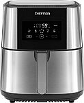 CHEFMAN 8qt Digital Air Fryer - Stainless Steel $58