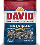 12-pk DAVID SEEDS Roasted & Salted Jumbo Sunflower Seeds, 5.25 Oz $7.86