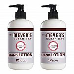 12-oz Mrs. Meyer's Clean Day Hand Lotion (Lavender) (2 for $5.35)