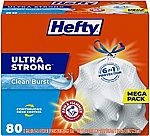 400 Count Hefty Ultra Strong Tall Kitchen Trash Bags 13 Gallon $35