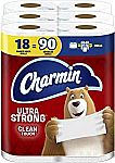 18-Ct Charmin Ultra Strong Toilet Paper Family Mega Rolls $13.37