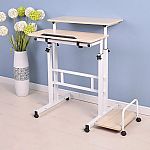 28" Mind Reader Multipurpose Workstation Desk $29.99