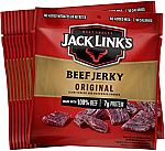 20-Pack 0.625-oz Jack Link's Beef Jerky Snack Bags $18.34