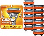12-Ct Gillette Fusion5 Men's Razor Blade Refills $15.71