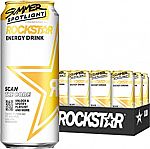 12-Pack 16-oz Rockstar Sugar Free Energy Drink $12.50 & More
