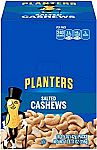 18-Pk PLANTERS Salted Cashews, 1.5 oz. Bags $11