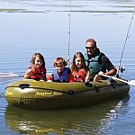 Airhead ANGLER BAY 4-Person Inflatable Boat $137