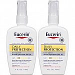 2-Pk 4-oz Eucerin Daily Protection Moisturizing Face Lotion (SPF 30) $8.45