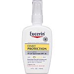 4-Oz Eucerin Daily Protection Face Lotion (SPF 30) $6.64