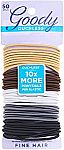 50-Count Goody Ouchless Women's Elastic Hair Ties (Neutral) $2.85
