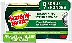 9-ct Scotch-Brite Heavy Duty Scrub Sponges $4.92