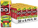 32-Ct 6.75-oz Mott's 100 percent Fruit Punch Juice $8.78