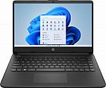 HP 14-dq0031dx 14" HD Laptop (N4020 4GB 64GB Black) $169.99