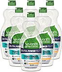 6-pack Seventh Generation Ultra Power Plus Dish Soap Liquid (19 ounces) $9.84