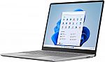 Microsoft Surface Laptop Go 12.4" Touch Laptop (i5-1035G1 4GB 64GB Platinum) $400