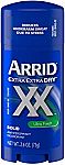 Arrid XX Extra Extra Dry Solid Antiperspirant Deodorant 2.6oz $1.29