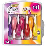 14-Ct 3-Blade BIC Women's Premium Shaving Razor Set $8.35