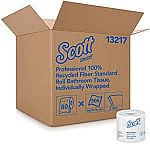 Scott 2-Ply Toilet Paper 80 Rolls (506 Sheets / Roll) $45.59