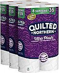 Quilted Northern Ultra Plush Toilet Paper, 24 Supreme Rolls $20.89