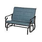 Hampton Bay Crestridge Sling Outdoor Patio Glider $99 & More