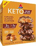 8-Ct Atkins Keto Caramel Almond Clusters $4.34 and more