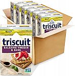 6-Pk Triscuit Balsamic Vinegar & Basil 8.5 Oz Crackers $5.45