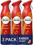 3-Pack Febreze Air Freshener Spray $7.35