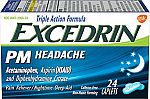 PM Sleep Relief Caplets 24 count $3.40