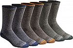 6-Pair Dickies Men's Dri-tech Moisture Control Crew Socks $7.79