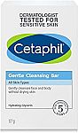 Cetaphil Gentle Cleansing Bar Hypoallergenic, 4.5 Ounce $1.40
