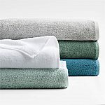 Quick-Dry Teal Organic Cotton Bath Towel $5 Shipped