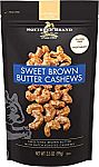 Squirrel Brand Sweet Brown Butter Cashews, 3.5 Oz $2.19