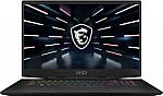 MSI Stealth 17.3" FHD 360hz Gaming Laptop (i7-12700H 16GB 1TB SSD RTX 3060) $1200