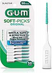 50 Count GUM - 6323R Soft-Picks Original Dental Picks $2