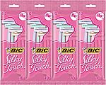 40-Ct BIC Silky Touch Women's Twin Blade Disposable Razor $5.35